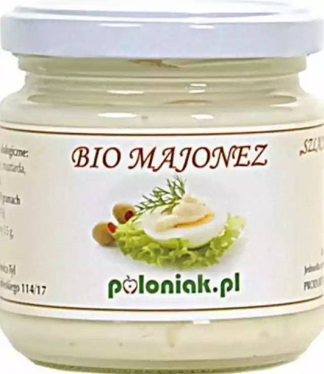 Majonez Jajeczny Bio 180 Ml - Poloniak