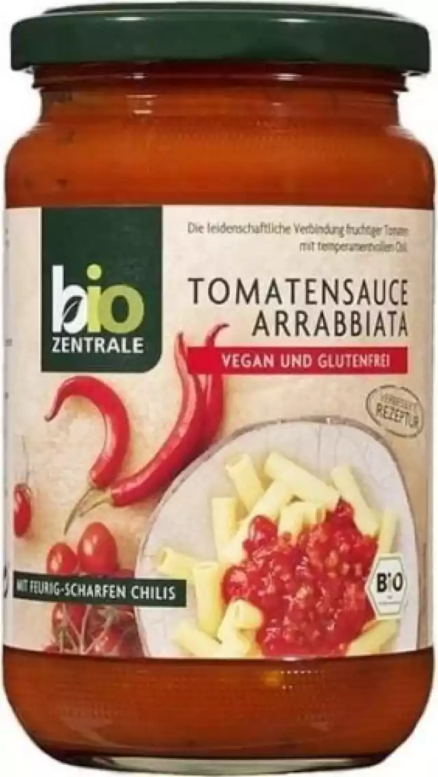 Sos Pomidorowy Arrabbiata Bez Glutenu 350G Eko Bio-Zentrale