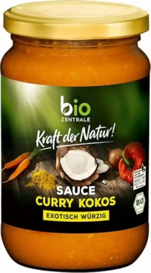 Sos Curry - Kokos 340Ml Eko Bio-Zentrale