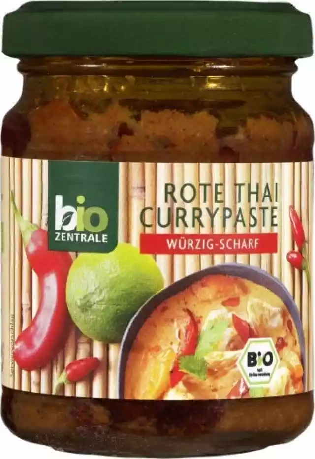 Pasta Curry Czerwona 125G Eko Bio-Zentrale