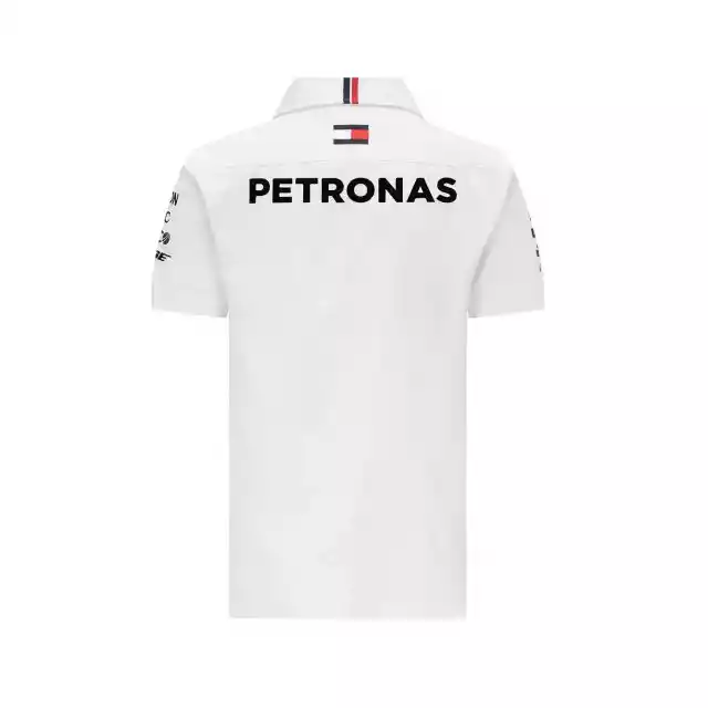 Koszula Męska Wyjściowa Team Biała Mercedes Amg F1 2021