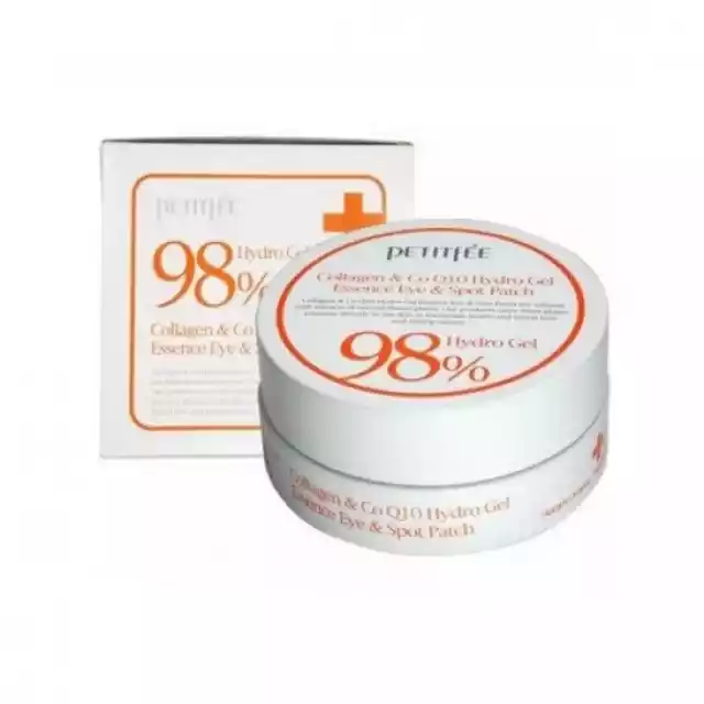 Petitfee - 98% Hydro Gel Collagen Qenzyme Q10 Eye Patch Hydrożel