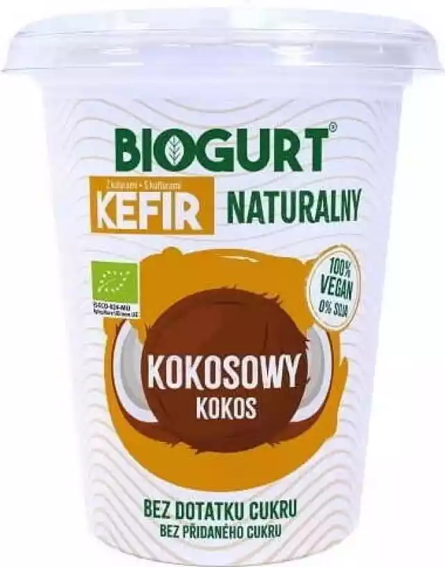 Biogurt Wegańska Fermentowana Alternatywa Kefiru Z Kokosa Bio 40