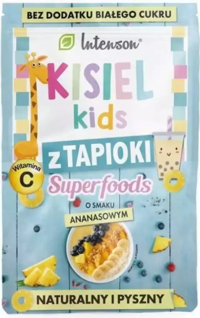Kisiel Kids Z Tapioki O Smaku Ananasowym 30G Intenson