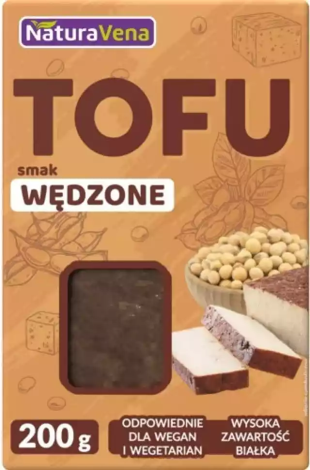 Tofu Kostka Wędzone 200 G - Naturavena