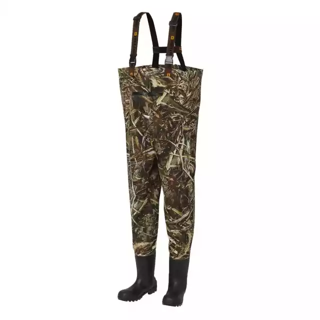 Wodery Prologic Max5 Taslan Chest Wader Bootfoot Cleated L 42/43