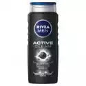 Nivea Men Active Clean Żel Pod Prysznic Do Twarzy, Ciała I Włosó