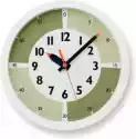 Zegar Ścienny Fun Pun Color 24,8 Cm Zielony