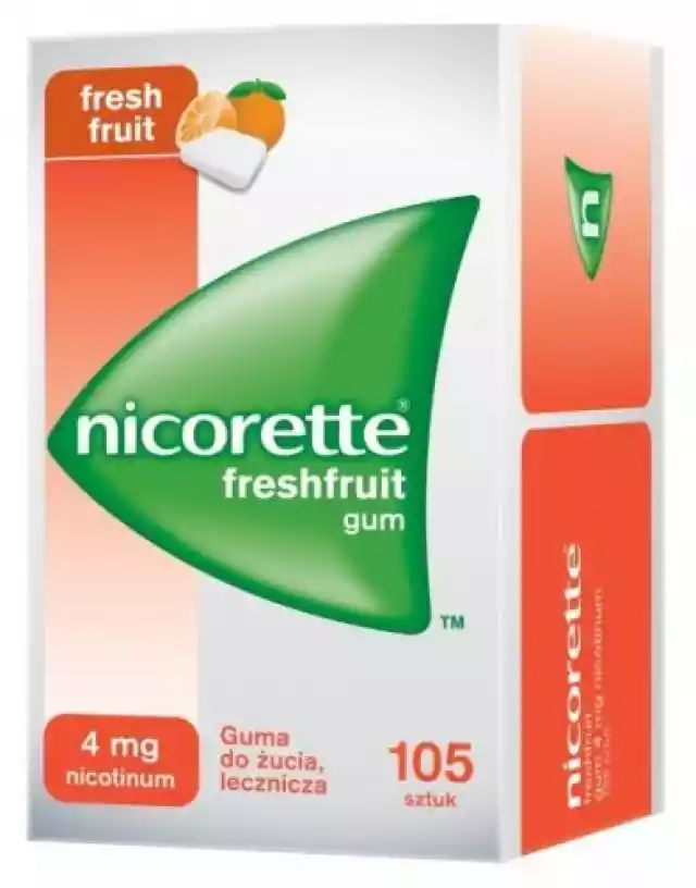 Nicorette Freshfruit 4Mg X 105 Gum