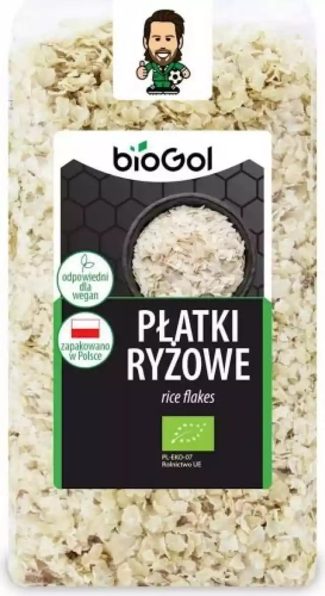 Płatki Ryżowe Bio 300 G - Biogol