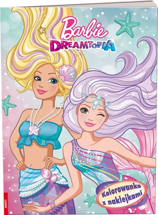 Barbie Dreamtopia Kolorowanka Z Naklejkami Na-1403