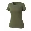 T-Shirt Damski - Bawełna - Olive Green - Xs (Ts-Tsw-Co-02-B02)