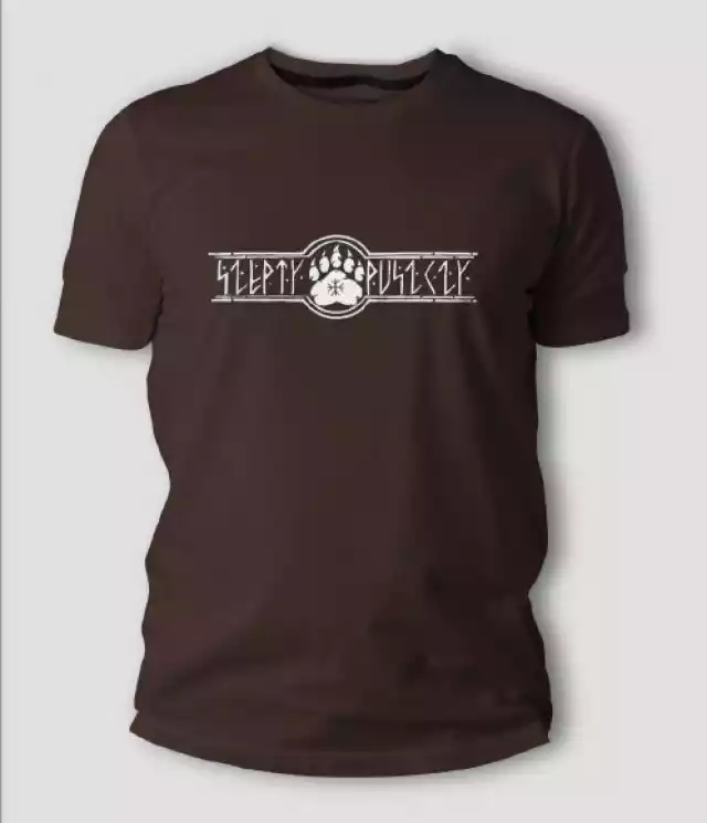 Koszulka Tigerwood Szepty Puszczy Brązowa Rozmiar M (Tw.szepu-Br