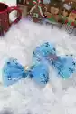 Spinka Dla Dziewczynki W Zimowym Stylu Elsa, Świąteczna Spinka