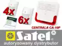 Alarm Satel Ca-10 Lcd, 6Xgraphite Pet, 4Xgrey Plus, Syg. Zew. Sd
