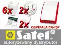 Alarm Satel Ca-10 Lcd, 6Xaqua Plus, 2Xfd-1, 2Xtsd-1, Syg. Zew. S