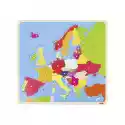 Drewniana Układanka Mapa Europy