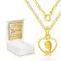 Komplet Złotej Biżuterii - Medalik Matka Boska Z Łańcuszkiem