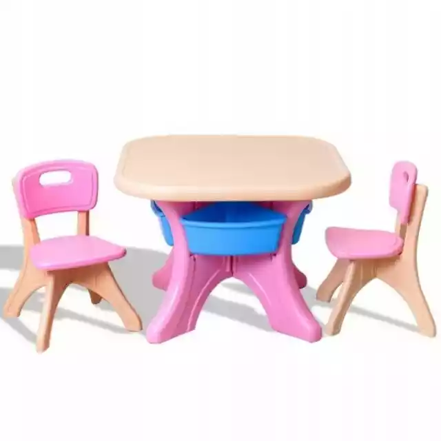 Stolik I Krzesełka Zestaw Dla Dzieci