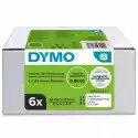 Etykiety Dymo 101X54Mm Value Pack 6X220Szt. Organizacyjne - Biał