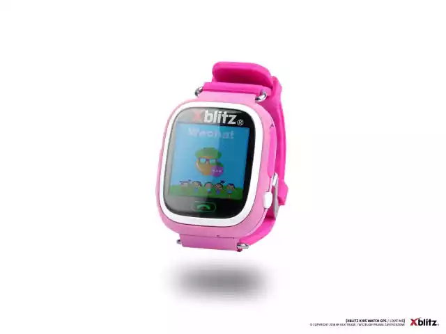 Xblitz Love Me Zegarek Dziecięcy Gps/sim Różowy (Xbl-Bab-Zd004)
