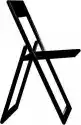 Krzesło Składane Aviva Czarne