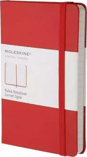 Notes Moleskine L W Linie Czerwony