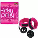 Różowe Kajdanki Dla Początkujących - Kinky Pinky Cuffs With Teth