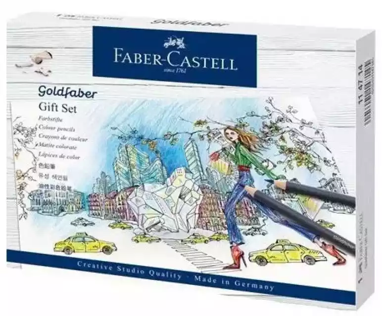 Kredki Ołówkowe Faber-Castell Goldfaber - 17 Kolorów - Zestaw Pr