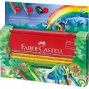 Kredki Ołówkowe Faber Castell Grip Jungle - 16 Kolorów + Akcesor