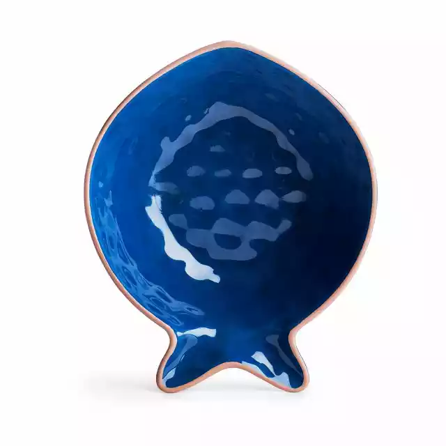Miska / Salaterka Ceramiczna Sagaform Ryba Niebieska