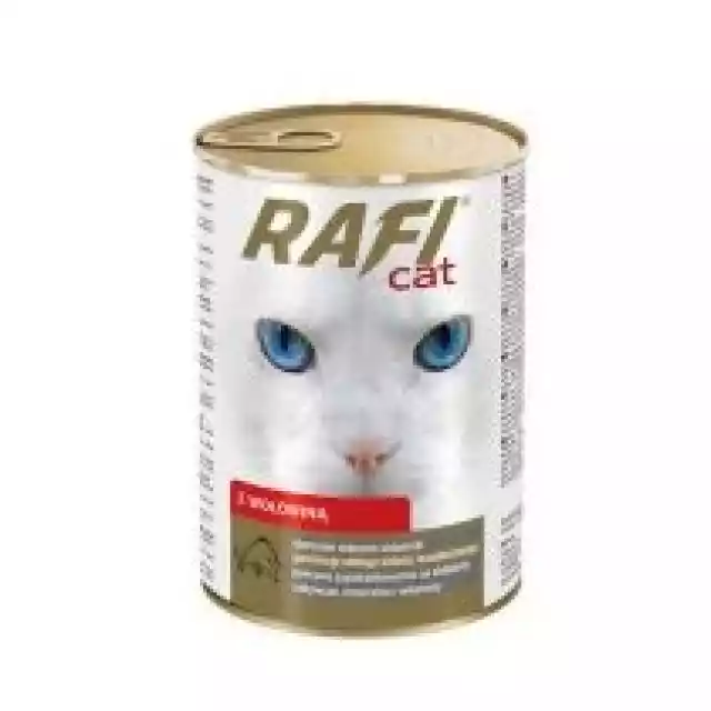 Rafi Karma Mokra Dla Kotów Z Wołowiną 415 G
