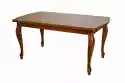 Rozkładany Stół Loren 100X200-300 Cm Z Profilowanymi Nogami