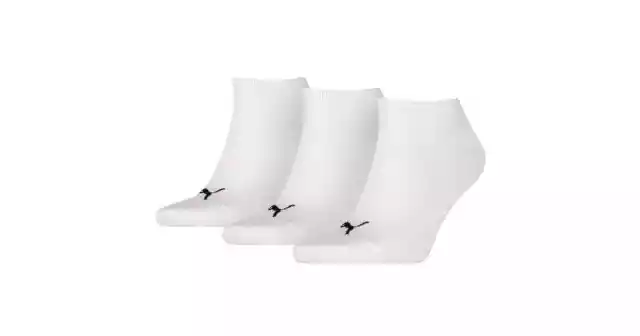 Puma Sneaker Plain 3Ppk Socks 906807-03 39-42 Biały