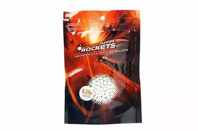 Kulki Asg 6 Mm 0,20G Rockets Professional 1000 Szt. (Roc-16-0020