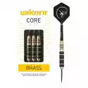 Rzutki Unicorn Core Plus Win Brass Gold Brass Darts 21G Ostre 08