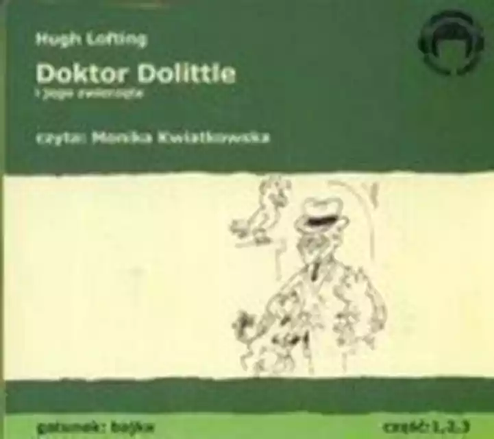 Cd Mp3 Doktor Dolittle I Jego Zwierzęta (3Cd) - Hugh Lofting
