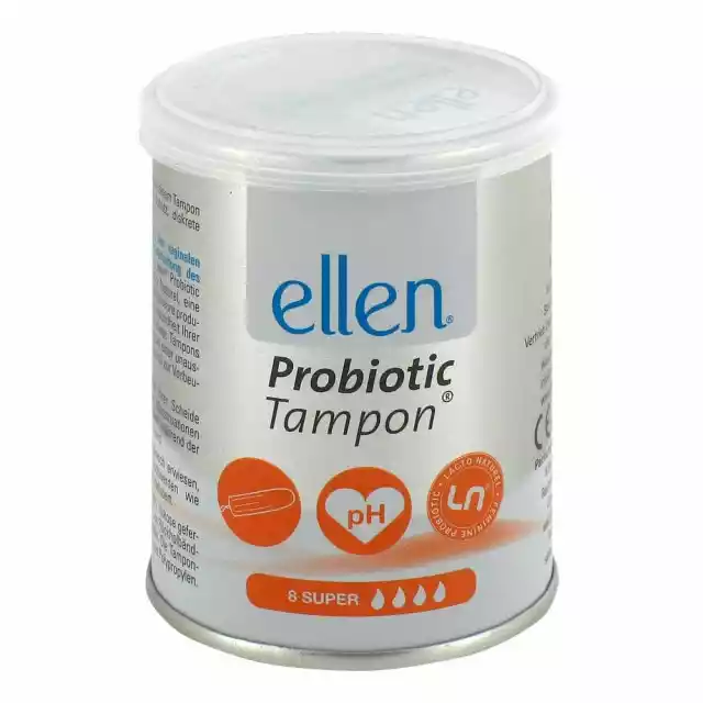 Ellen Tampony Probiotyczne Super 8 Szt.