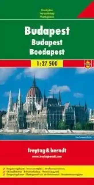 Budapeszt Mapa 1:27 500