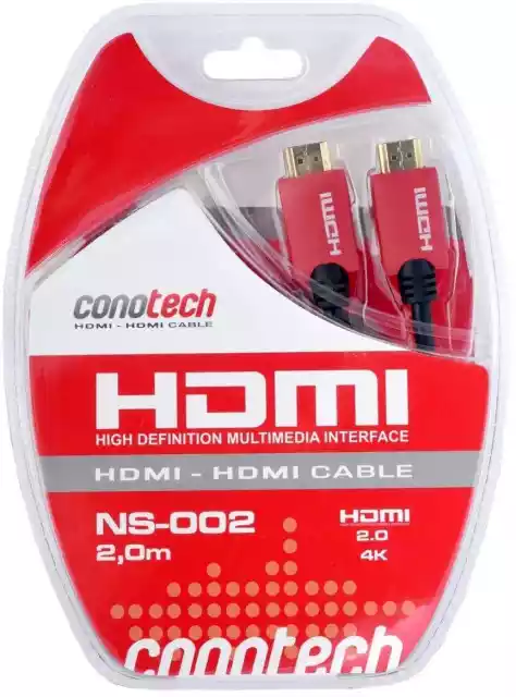Kabel Hdmi Conotech Ns-002 Ver. 2.0  - 2 Metry - Darmowa Dostawa