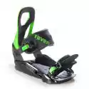 Wiązania Snowboardowe Raven S200 (Black / Green) 2021