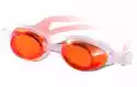 Fashy Okulary Pływackie Dolphin 4159 Pomarańczowe