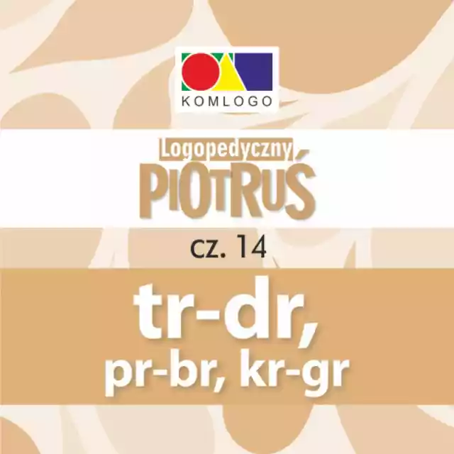 Karty Logopedyczny Piotruś - Tr-Dr, Pr-Br, Kr-Gr -