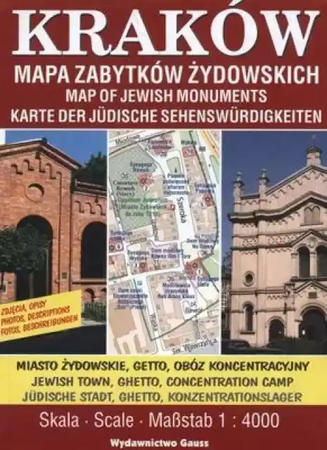 Kraków. Mapa Zabytków Żydowskich 1:4000