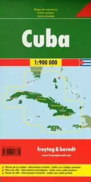 Kuba Mapa 1:900 000