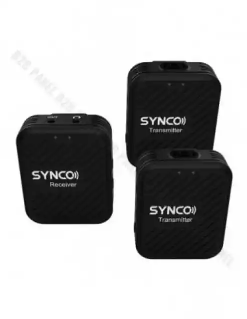 Synco G1 A2 Bezprzewodowy System Mikrofonowy 2,4 Ghz - 2 Odbiorn