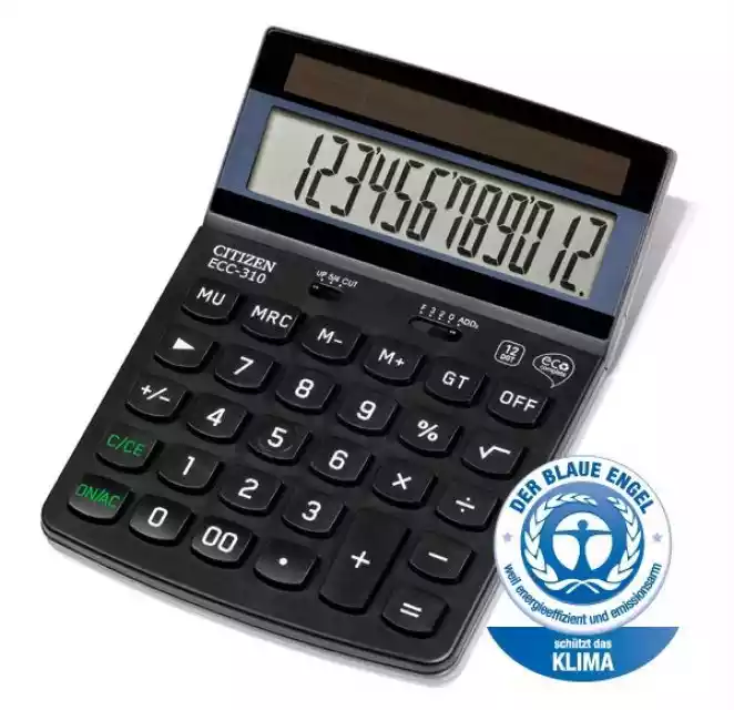 Kalkulator Citizen Ecc-310 Eco
