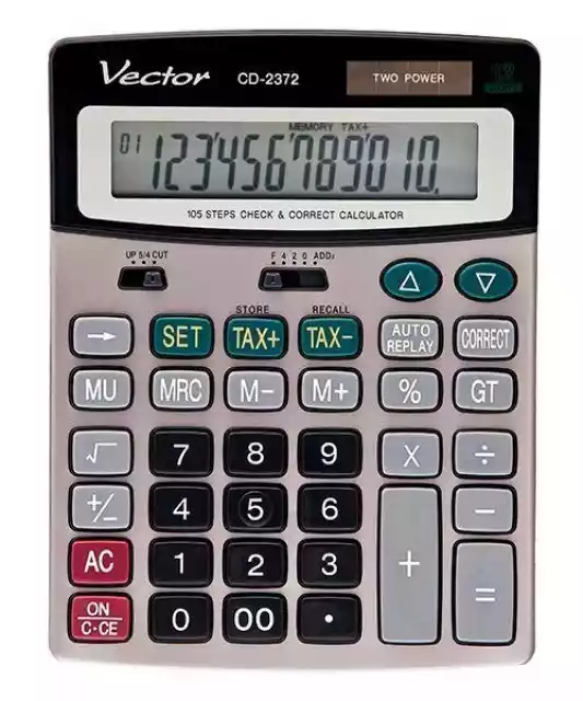 Kalkulator Vector Cd-2372