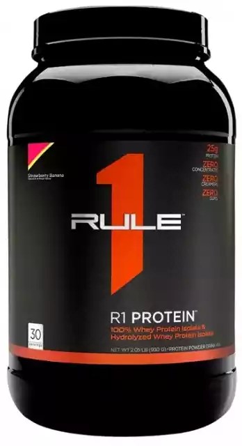 Rule One - R1 Protein, Strawberry Banana, Proszek, 930G
