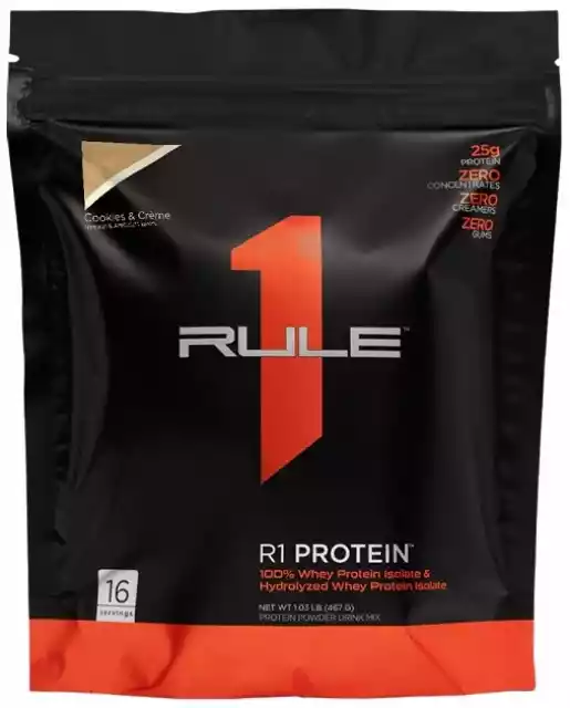 Rule One - R1 Protein, Cookies & Creme, Proszek, 467G